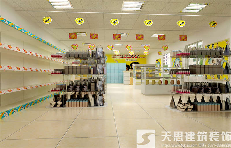超市裝修施工注重內(nèi)部環(huán)境設計要素